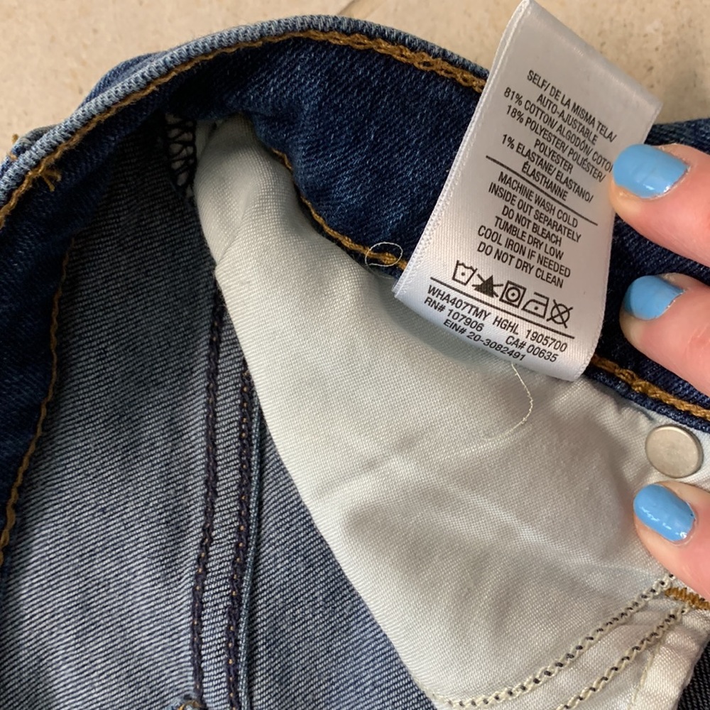 Hudson 26 Barb A super skinny dark denim - Picture 4 of 5